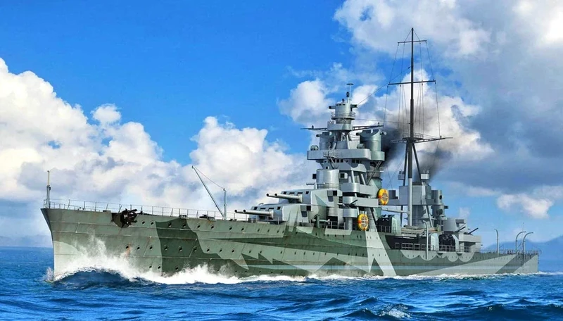 Trumpeter 1:350 - Italian Heavy Cruiser Gorizia