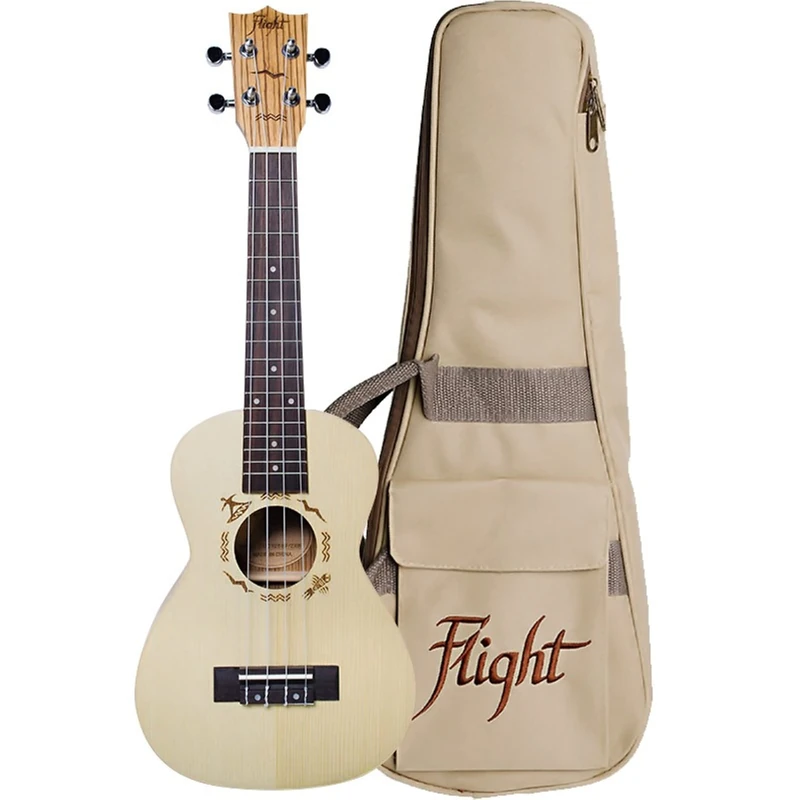 Flight: DUC325 Concert Ukulele (With Bag): Ukulele