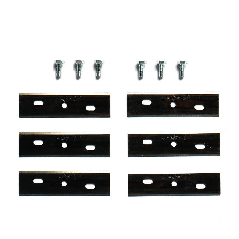 AL-KO 127465 500 Replacement Blades for Robolinho® 300 E, 500 E, I, W, 1150 W (Consisting of 3 Blades = 6 Cutting Blades Including Screw Material)