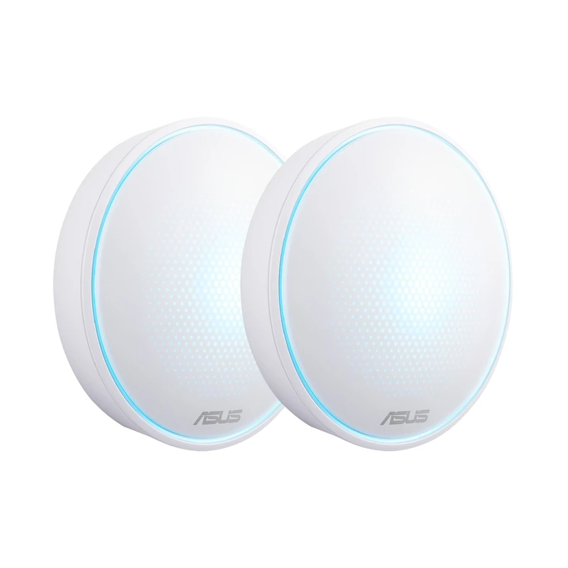 ASUS Lyra Mini Complete Home Wi-Fi Mesh System Dual-band, Up to 3000 sq ft, Corner to Corner Coverage, Commercial-grade Security, AC1300 Router, Range Extender, App Easy Setup, 2-Pack