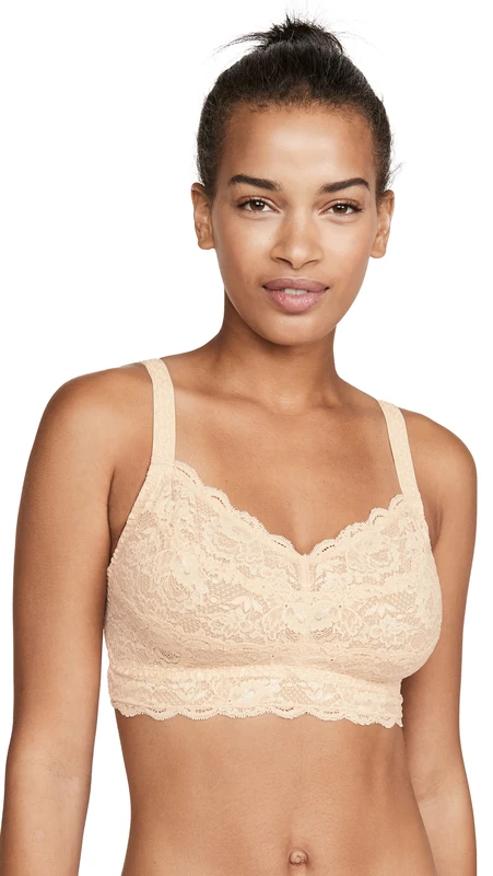 Cosabella Women's NSN Curvy Soft Bra Sweetie, Blush, Petite