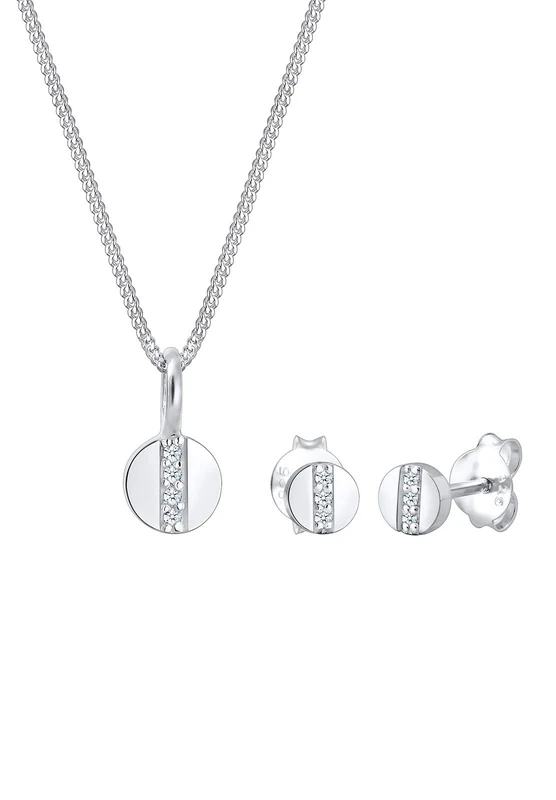 Elli Women's 925 Sterling Silver Jewellery Set 0911542317_45