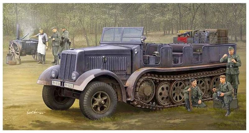 Trumpeter 1: 35 - Sd.Kfz.8 DB9 Half Track Artillery Tractor