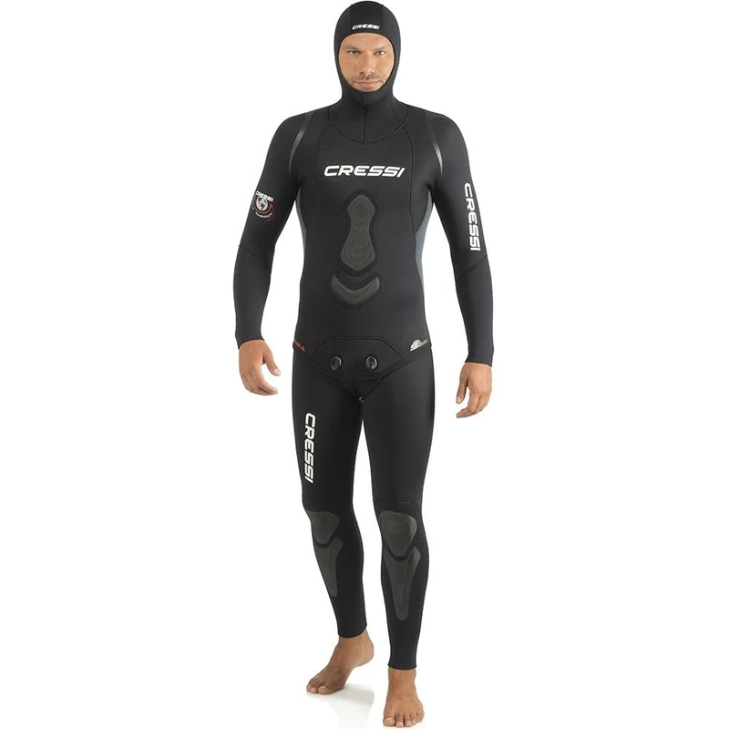 Cressi Apnea Wetsuit - Black, X-Large/Size 5