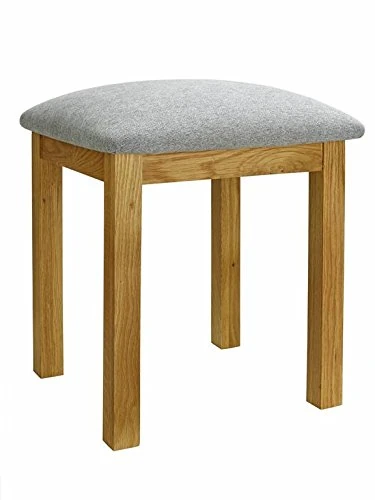 Birlea Woburn Stool Wood, Oak, 40 x 42 x 48 cm