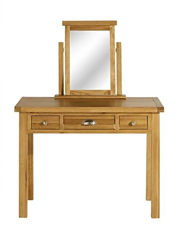 Birlea Woburn 3 Drawer Dressing Table Oak, Wood, 45 x 110 x 83 cm
