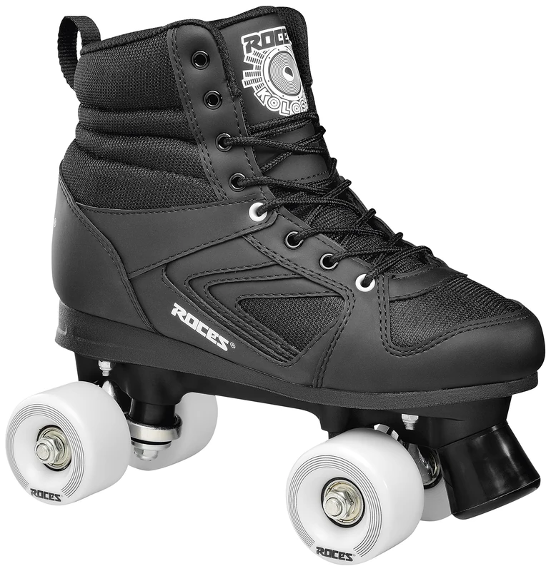 Roces KOLOSSAL Unisex 4 Wheel Skate - Adult, Black, 44