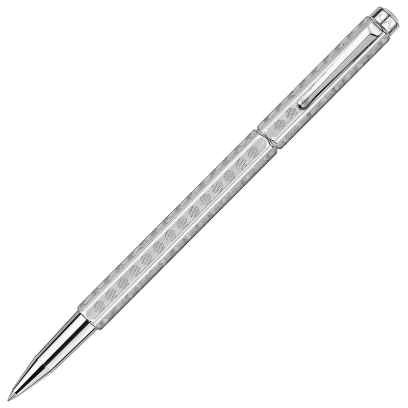 Caran d'Ache CD838.349 Ecridor Heritage Palladium Coated Roller Pen, Blue,Black