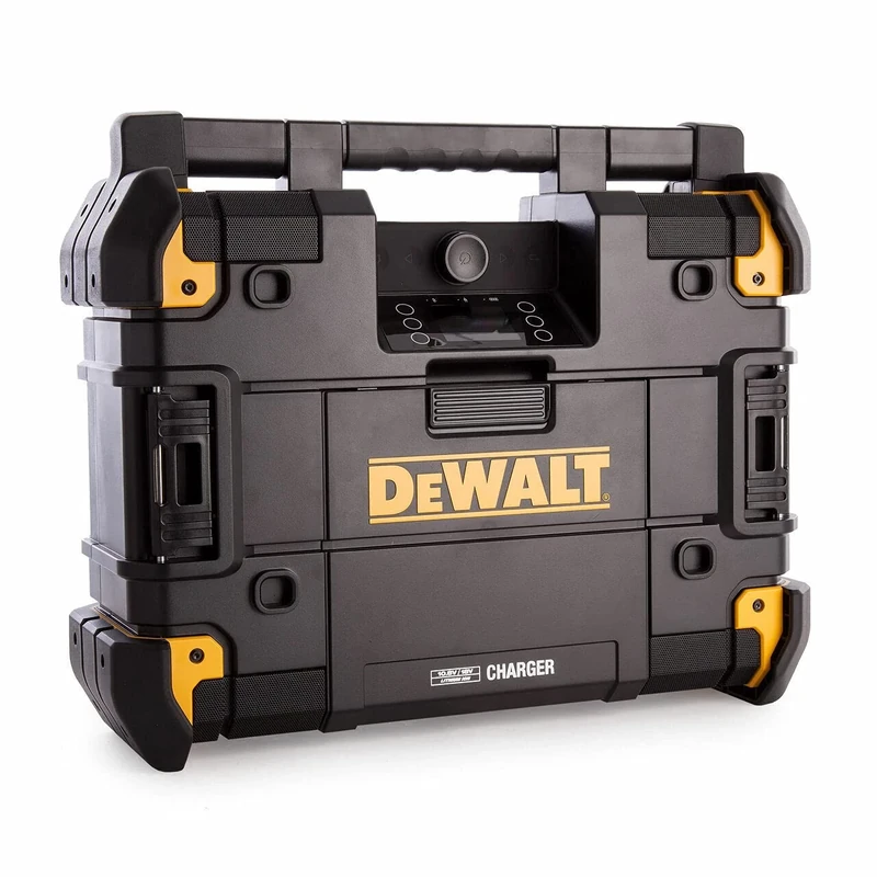 DEWALT DWST1-81079-GB TSTAK Connect Radio and Charger 6 Speakers 45 Watts, W, 18 V, Multi-Coloured, 52 x 40 x 18 - Image 1