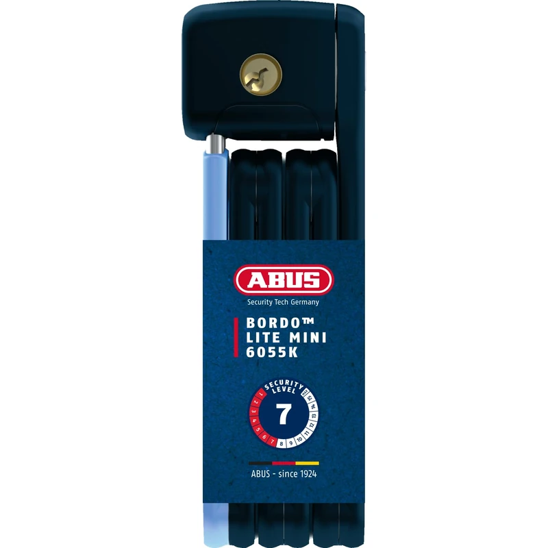 ABUS Bordo Lite Mini 6055/60 folding lock - Extra-light bike lock made of special steel - security level 7 - Image 1