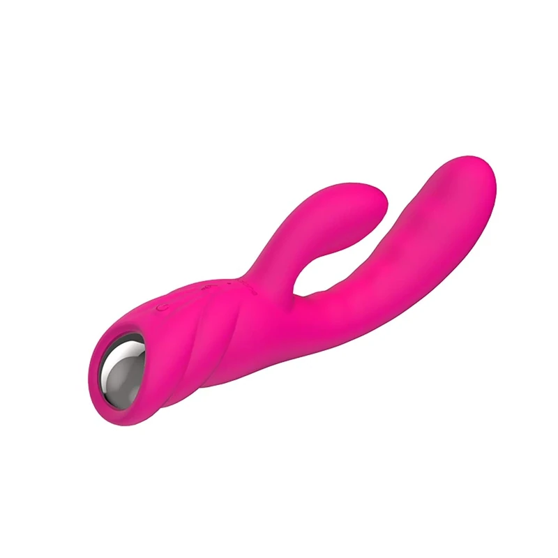 Nalone Pure Rabbit Rechargeable Clit G-Spot Vibrator with 2 Motors and 7 Vibration Modes, Pink