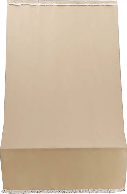 Linea Garden Friend T1372911/F Door Awning, Plain Beige, 140 x 3 x 300 cm