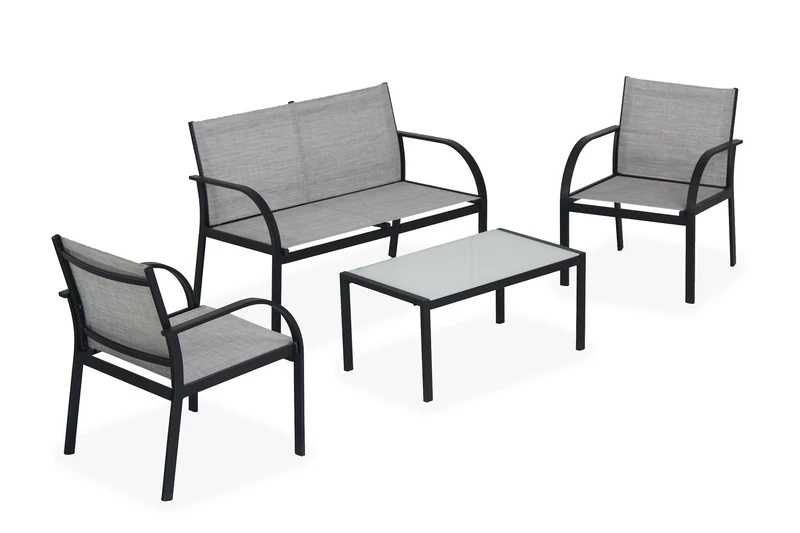 GARDEN FRIEND s1617067 Living Room, Black, 108 x 63 x 77 cm - Image 1