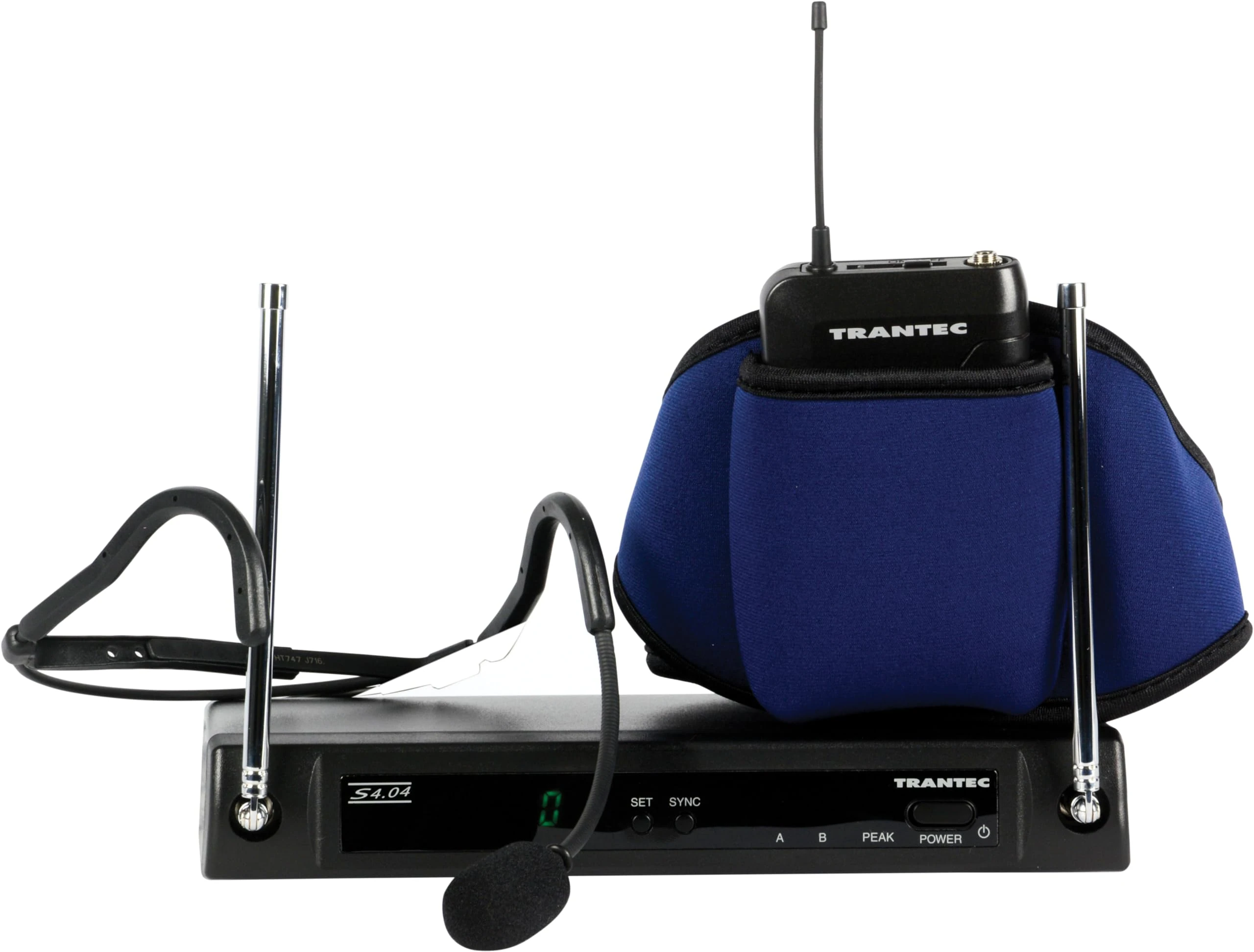 Trantec S4.04-W-EB GD5 Standard Headset System (Mic-SJ66 Supplied)