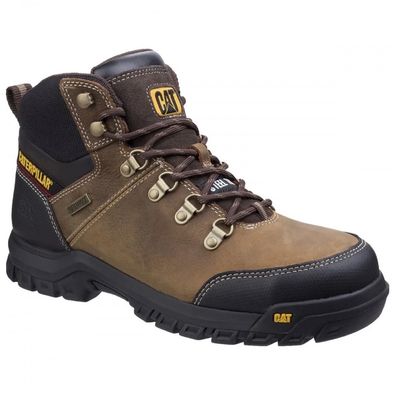 Caterpillar Men's Framework St S3 Wr HRO SRA Industrial Boot, Seal Brown, 6 UK