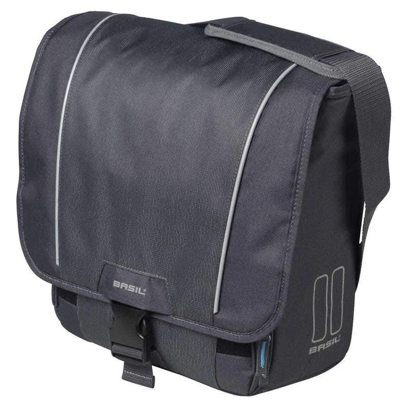 Basil Unisex - Sport Design Comm Handlebar Bags, Graphite, 18 L