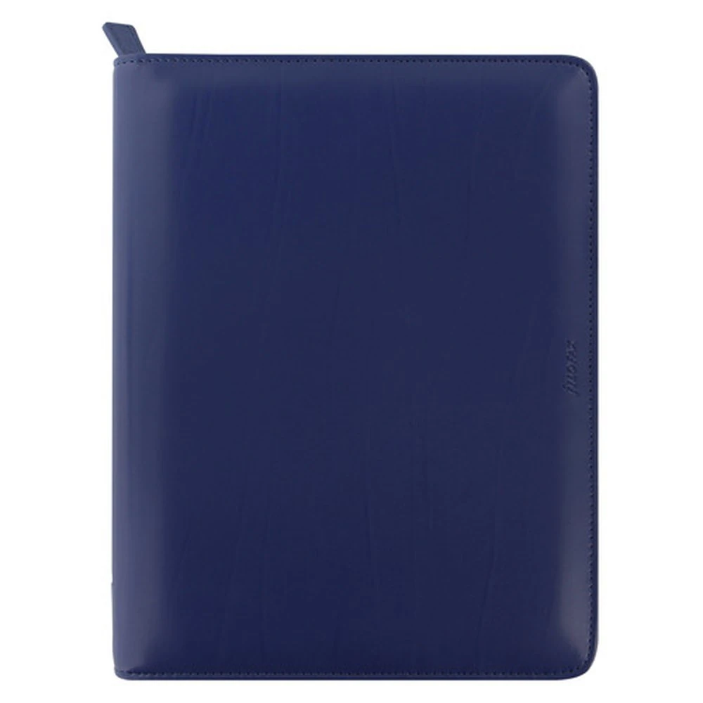 Filofax A5 Metropol Zip navy organiser