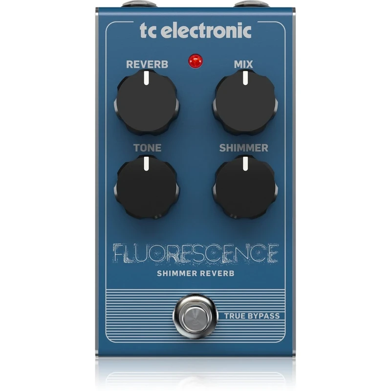 TC Electronic FLUORESCENCE SHIMMER REVERB Shimmering Reverb Pedal with Intuitive 4-Knob Interface for Modern, Ethereal Reverb Sounds