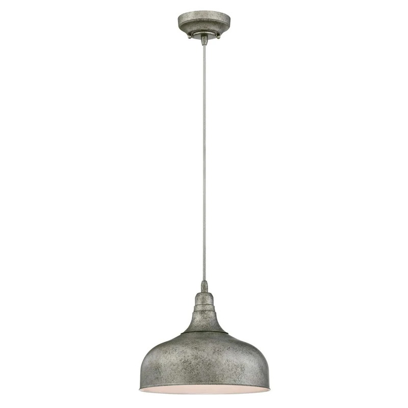 Westinghouse Lighting One-Light Indoor Pendant, 1 W, Antique Steel