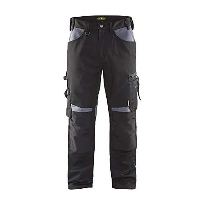 Blaklader 15561860 Trousers Without Stud Pockets, Stone/Black, Size C60