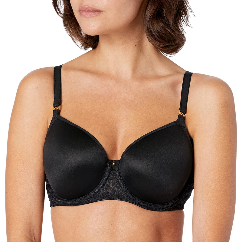 Freya Women's Starlight Balcony Underwire Moulded Bra, Black, 34D