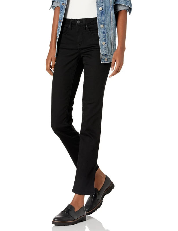 NYDJ Sheri Slim in Premium Denim Black 34