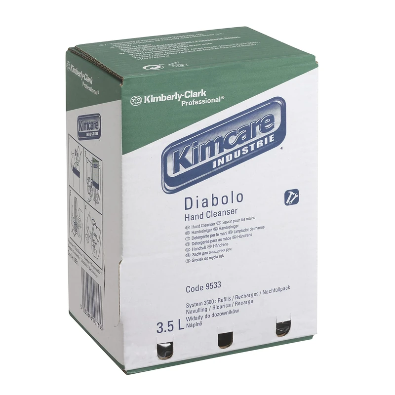 Kimcare Industrie Diabolo Hand Cleanser 9533, Orange, 2x3.5 Ltr (7 Ltr total)
