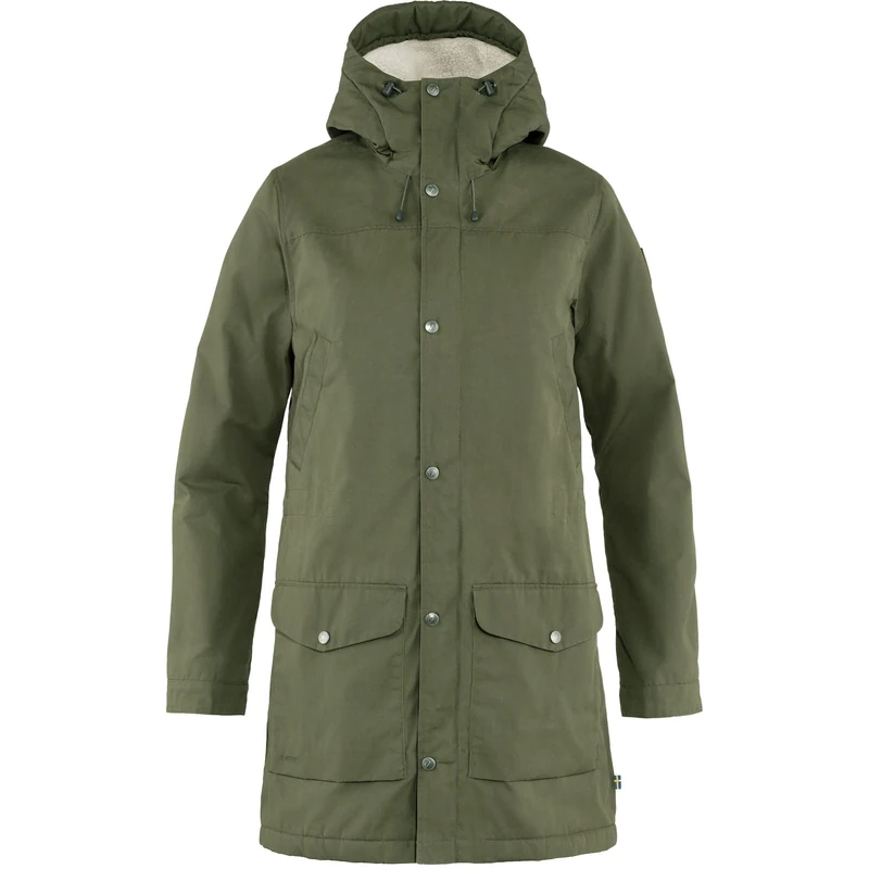 Fjallraven Greenland Winter Parka W Sport Jacket - Green, Small