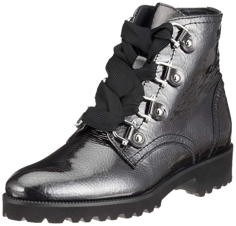 Maripé Women's 27268 Biker Boots, Black Beer Crush Nero 2, 8 UK