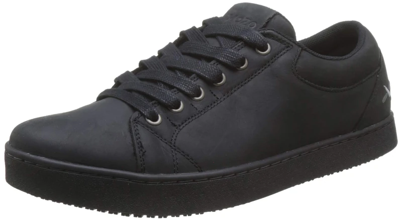 MOZO M11057-44/9.5 FINN Men's Lace up Sneakers, Non Slip, 9.5 UK, BLACK - Image 1