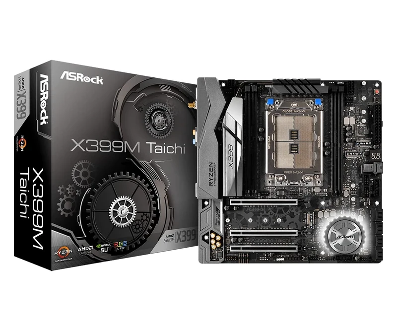 MB ASRock X399 M Taichi TR4 M-ATX DDR4 Retail