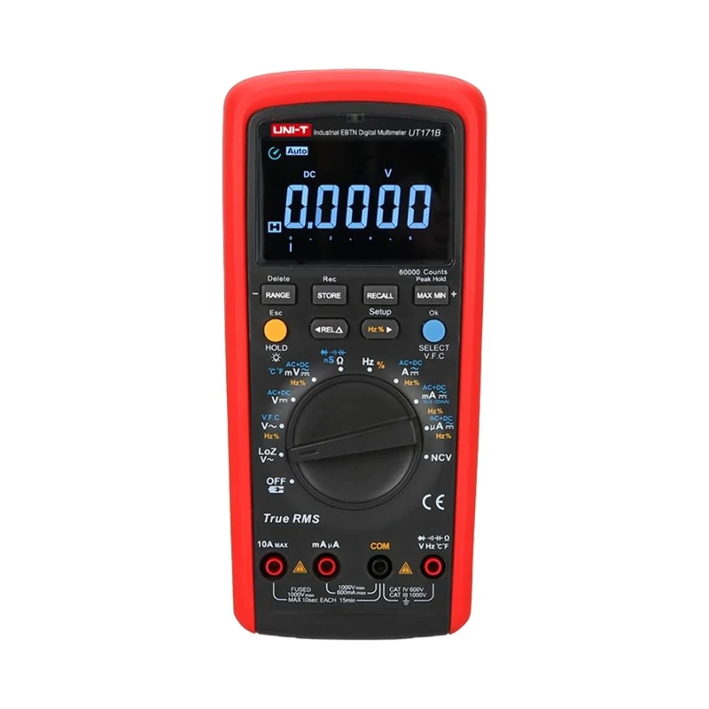UNI-T UT171B Industrial True RMS Digital Multimeter AC+DC Measurement USB/Bluetooth