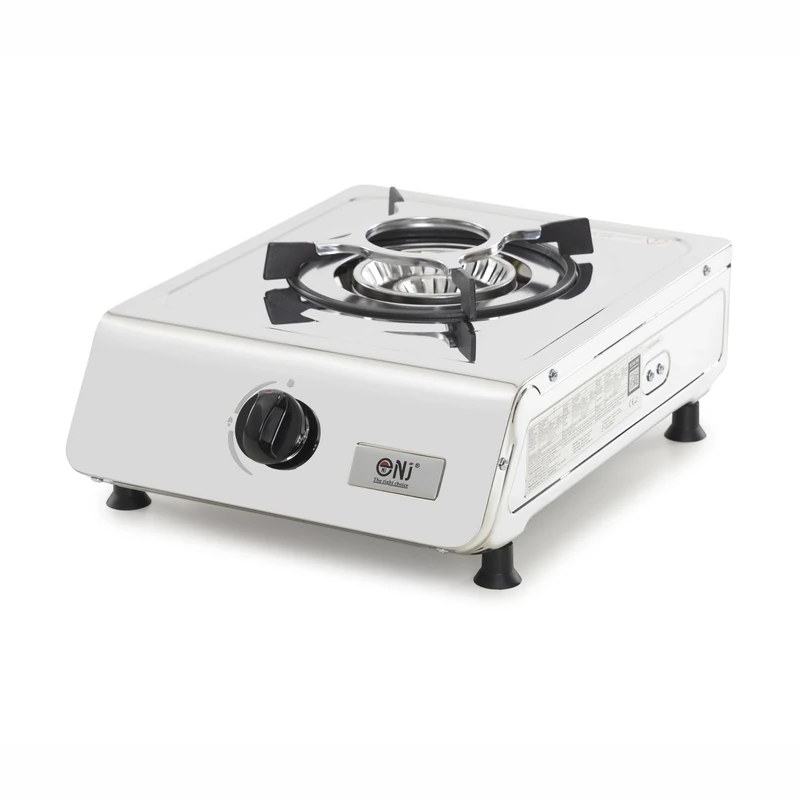 NJ-100SD Indoor Gas Stove - Single Burner Portable Gas Hob LPG Cooker 4.4kW