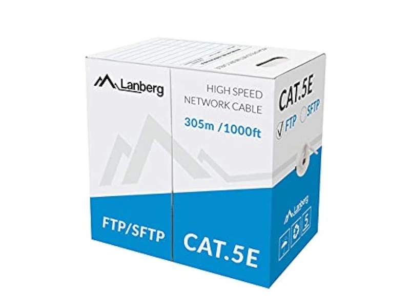 Lanberg LCF5-10CC-0305-S networking cable 305 m Cat5e F/UTP (FTP) Grey