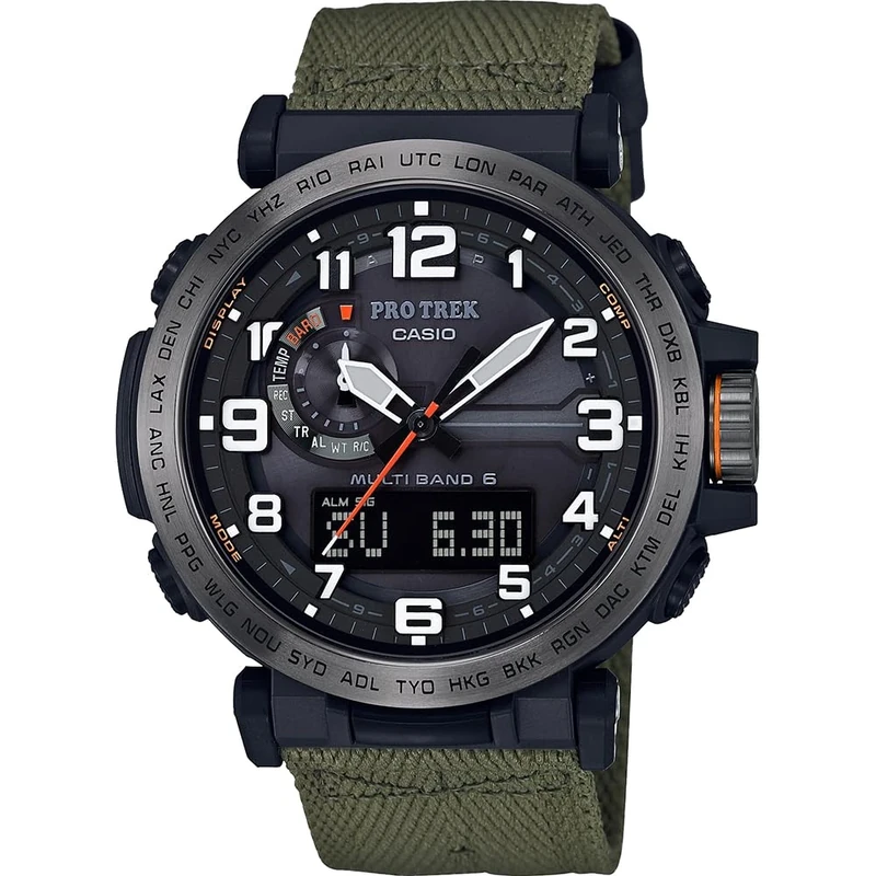 Casio Men Analogue-Digital Quartz Watch Protrek