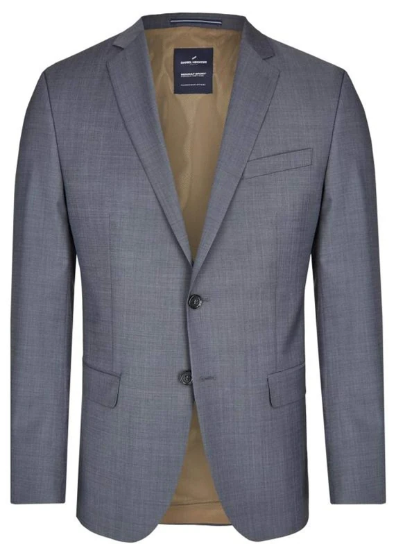 Daniel Hechter Men's Jacket NOS New Suit, Grey (Dark Grey 940), 40S