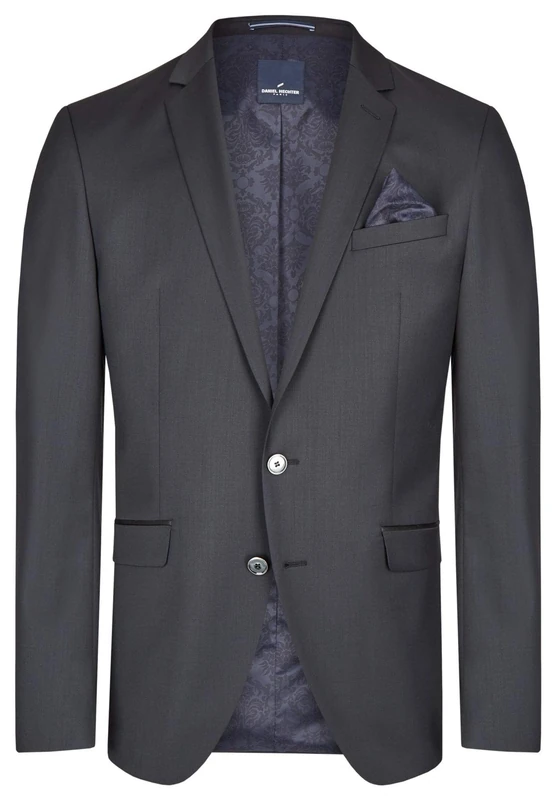 Daniel Hechter Men's Jacket NOS Shape Suit, Black (Black 990), 44L