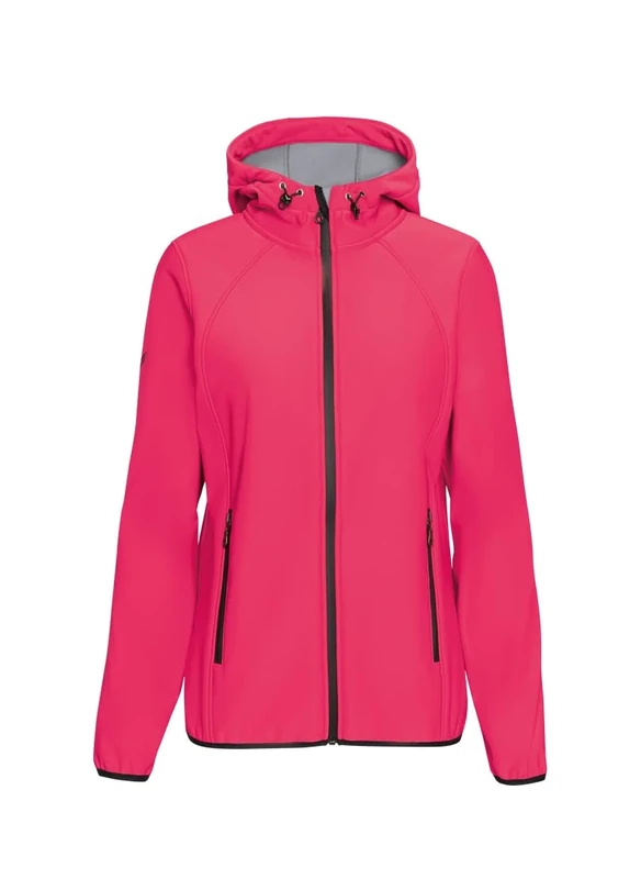 Trigema Women's 507907 Jacket, Pink (Coral 134), M