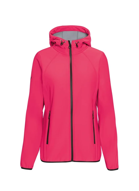 Trigema Women's 507907 Softshell Jacket - Pink Coral XL