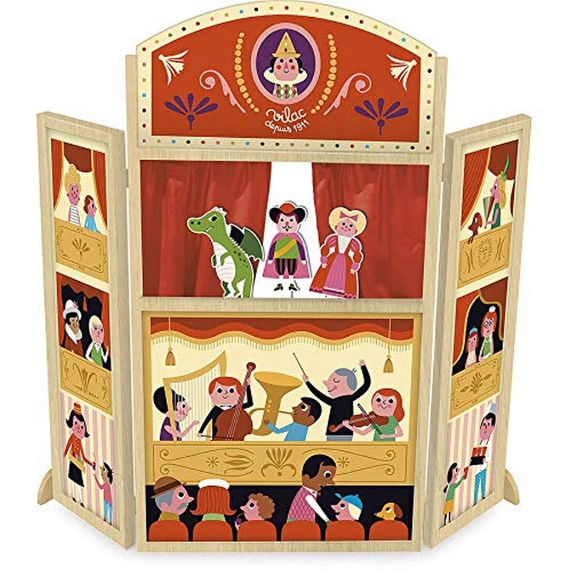 Vilac-Mon Joli Theatre Ingela P.Arrhenius, 7756, Multi-Colour - Image 1