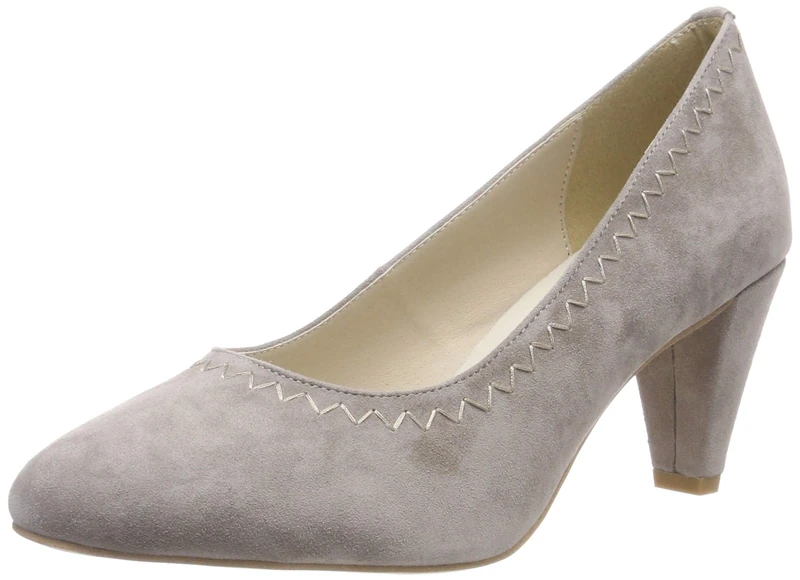 Hirschkogel Women's 3006805 Court Shoes, Grey Stone 108, 3.5 UK