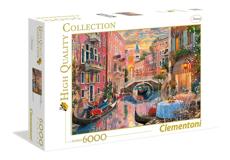 Clementoni - 36524 - Collection Puzzle for Adults and Children - Venice at sunset - 6000 Pieces