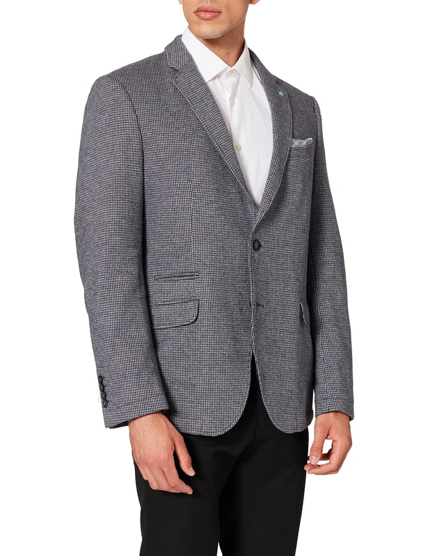 Pierre Cardin Charles Men's Jersey Blazer Jacket - Blue - 42R - Image 1