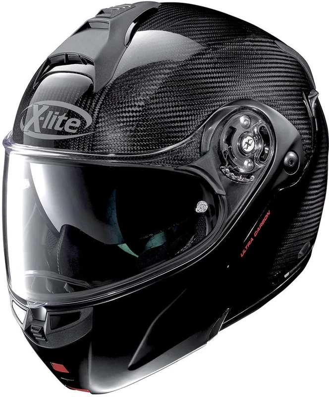 X-LITE X-1004 ULTRA DYAD N-COCARBON FLAT BLACK CHIN GUARD S - Image 1