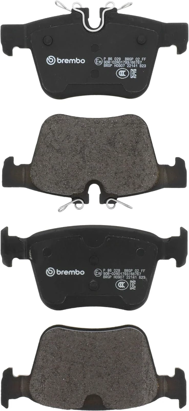 Brembo P 86 029 - Brake pad - Rear