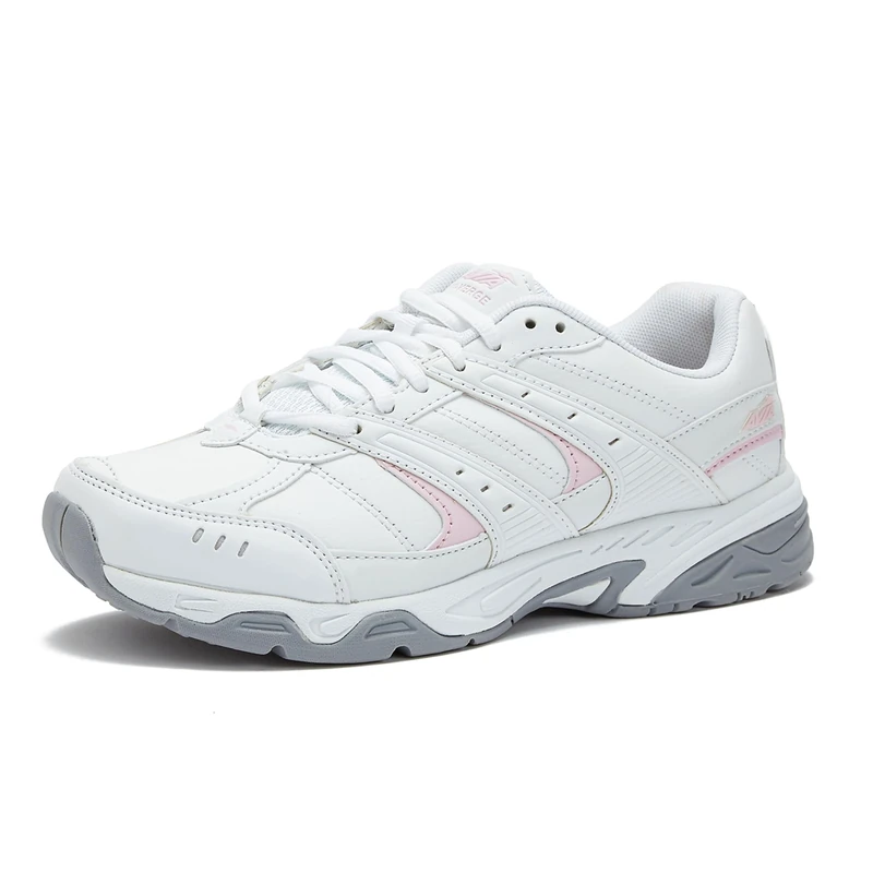 Avia Women's Avi-verge Sneaker, Bright White Pink/Silver/Steel Grey, 6 UK - Image 1