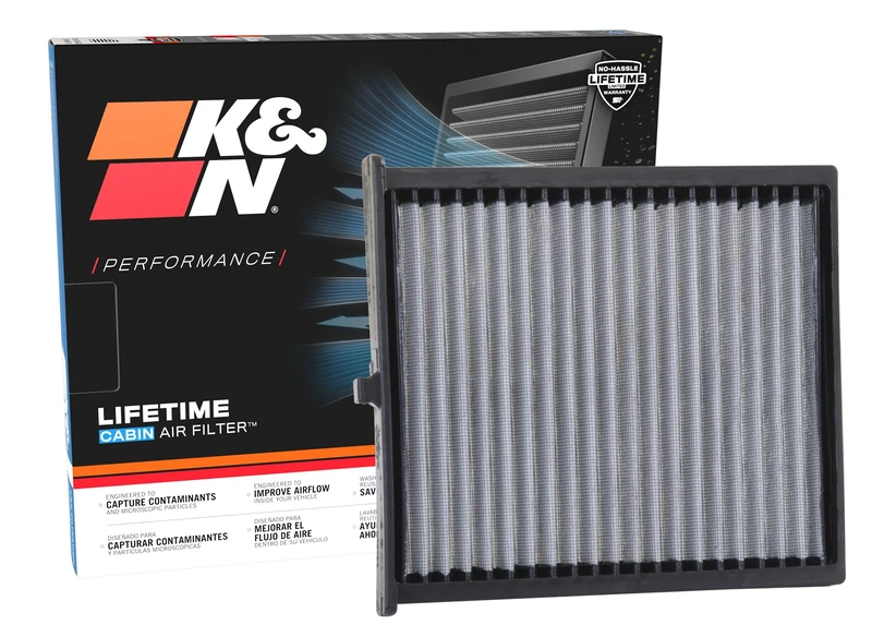 K&N Premium Cabin Air Filter: High Performance, Washable, Clean Airflow to your Cabin: Compatible with Select 2012-2019 Mazda (6, 3, CX-5) Vehicle Models, VF2056