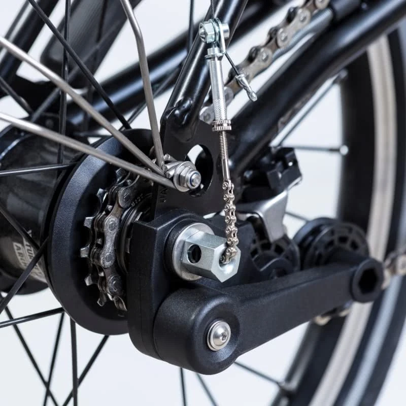Brompton WHEEL 3 SPEED SS SPOKES STURMEY BLACK