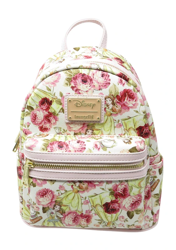 Disney Beauty and the Beast - Floral Mini Backpack