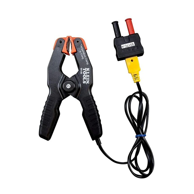 K-Type Thermometer, Pipe Temperature Clamp for HVAC, Measures -20 to +100 Degrees Celcius Klein Tools 69140